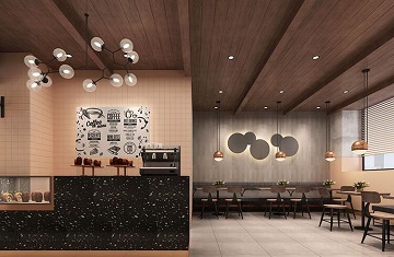鄭州餐飲設(shè)計(jì)——西西咖啡廳