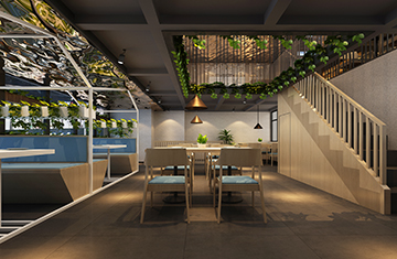 鄭州餐飲設計——豫李記炒蝦尾