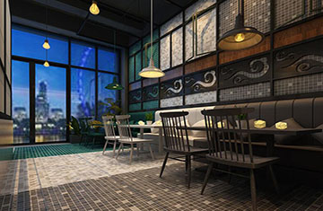 鄭州餐飲設計——誠記茶餐廳許昌店