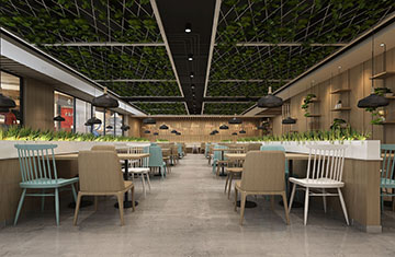 鄭州餐飲設(shè)計(jì)——龍子湖員工餐廳