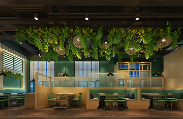 鄭州餐飲設計——綠園蒸蒸日上餐廳