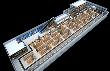 鄭州餐飲設計—河南牧業經濟學院餐廳