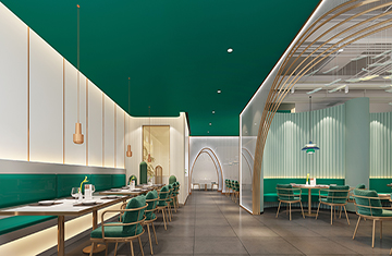 滎陽小團圓餐廳裝修設計