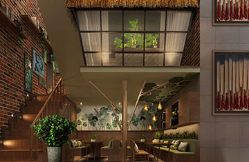 鄭州面館裝修設計