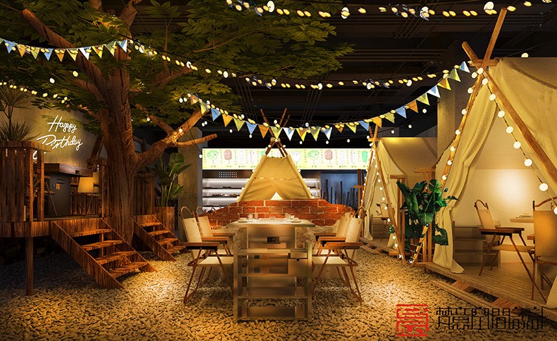 鄭州餐飲設計——新鄭佰人王串串店 鄭州餐飲設計——新鄭佰人王串串店