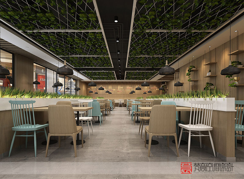 鄭州餐飲設計——龍子湖員工餐廳設計
