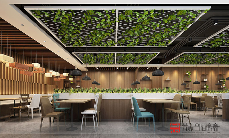 鄭州餐飲設計——龍子湖員工餐廳設計