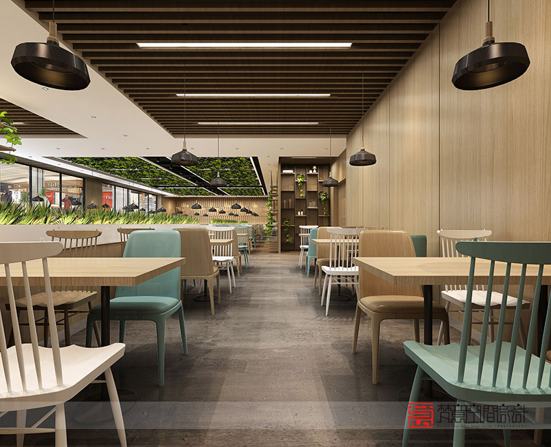 鄭州餐飲設計——龍子湖員工餐廳設計