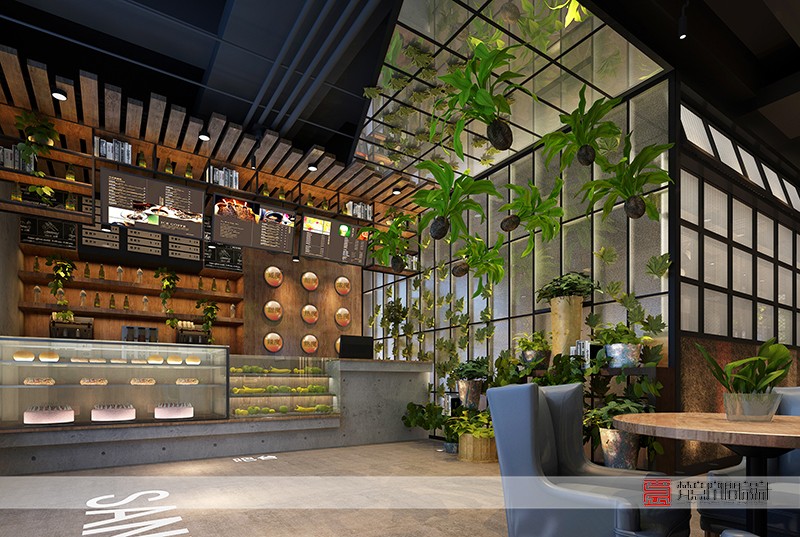 鄭州餐飲設(shè)計——三華科技餐廳