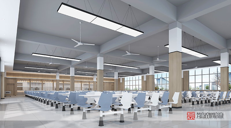 鄭州餐飲設(shè)計——河南眾品職工餐廳