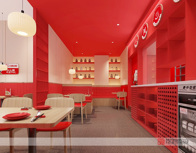 鄭州餐飲設計——九回香金水萬達店