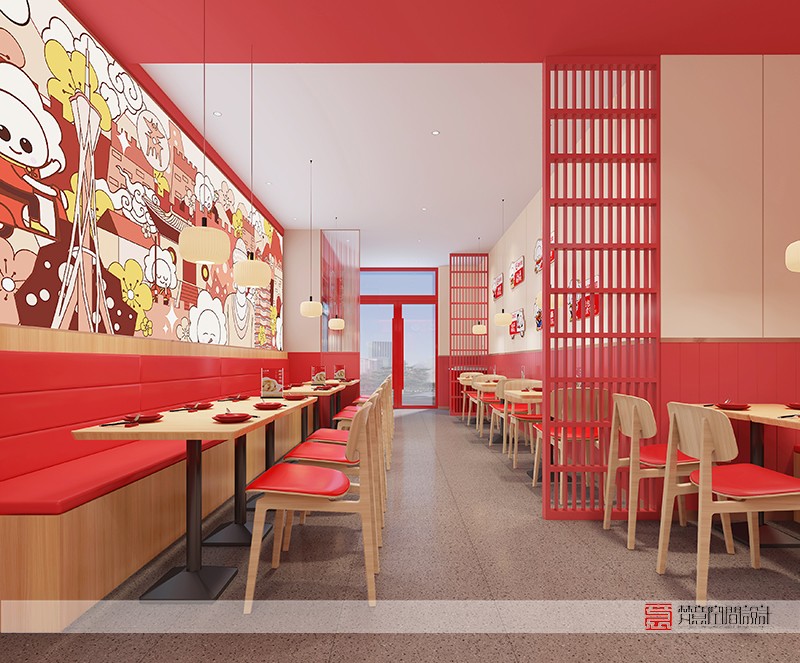 鄭州餐飲設計——九回香金水萬達店