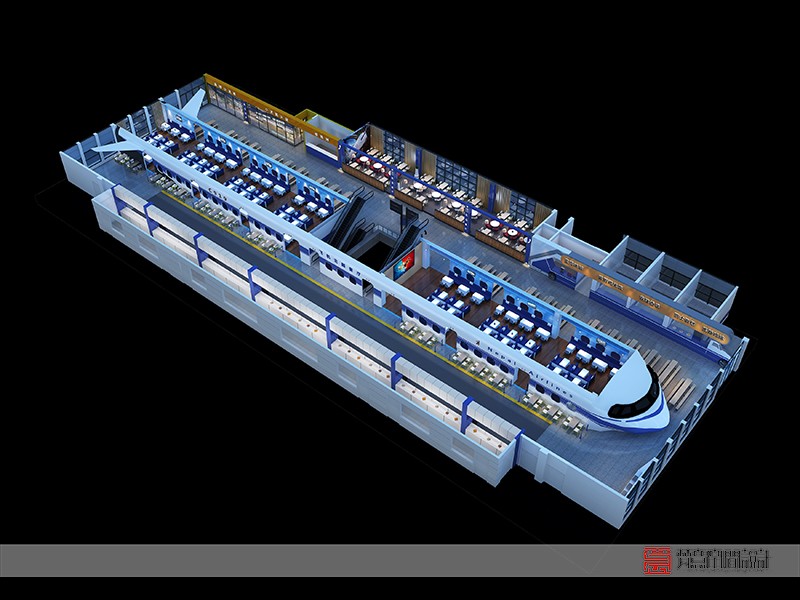 鄭州餐飲設計——鄭州航院餐廳