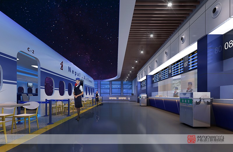 鄭州餐飲設計——鄭州航院餐廳