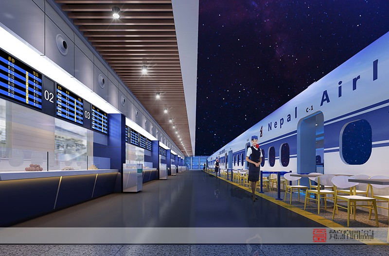 鄭州餐飲設計——鄭州航院餐廳