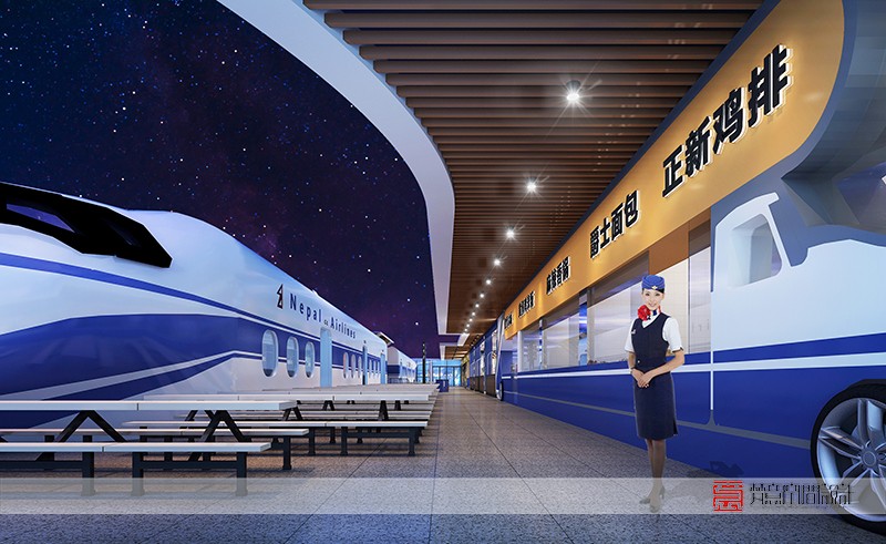 鄭州餐飲設計——鄭州航院餐廳