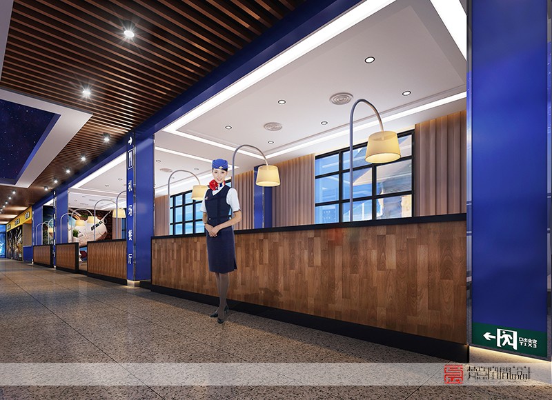 鄭州餐飲設計——鄭州航院餐廳