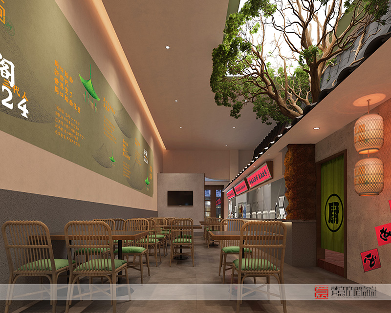 鄭州餐飲設計——新閣燴面店 鄭州餐飲設計——新閣燴面店