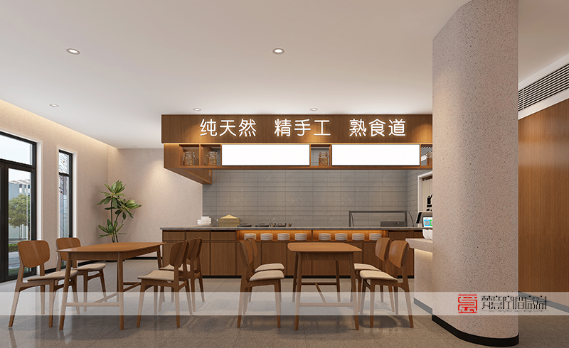 鄭州餐飲設計——社區食堂設計1
