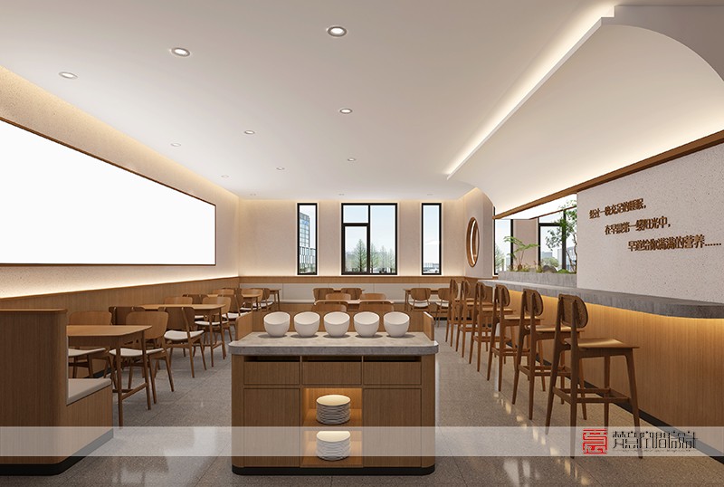 鄭州餐飲設計——社區食堂設計1