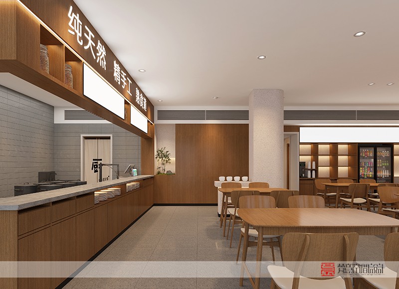 鄭州餐飲設計——社區食堂設計1