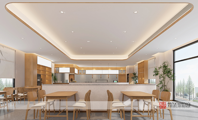 鄭州餐飲設計——社區食堂設計2